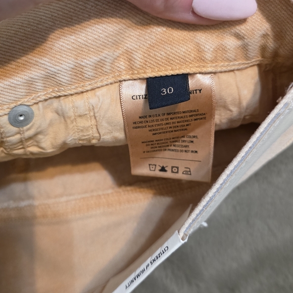 🆕️ Citizens Of Humanity Beatnik Mini Skirt in Peach Blossom - Picture 9 of 11